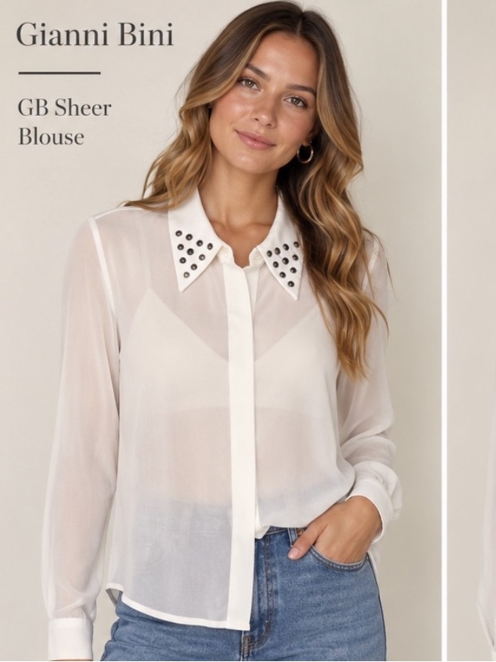 GB Sheer Blouse‎